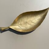 Empty pocket sheet shape brass -vintage year 60