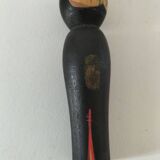 Pair of Japanese Kokeshi dolls - 1950s-1970s
