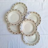 Gien 456 soup plates