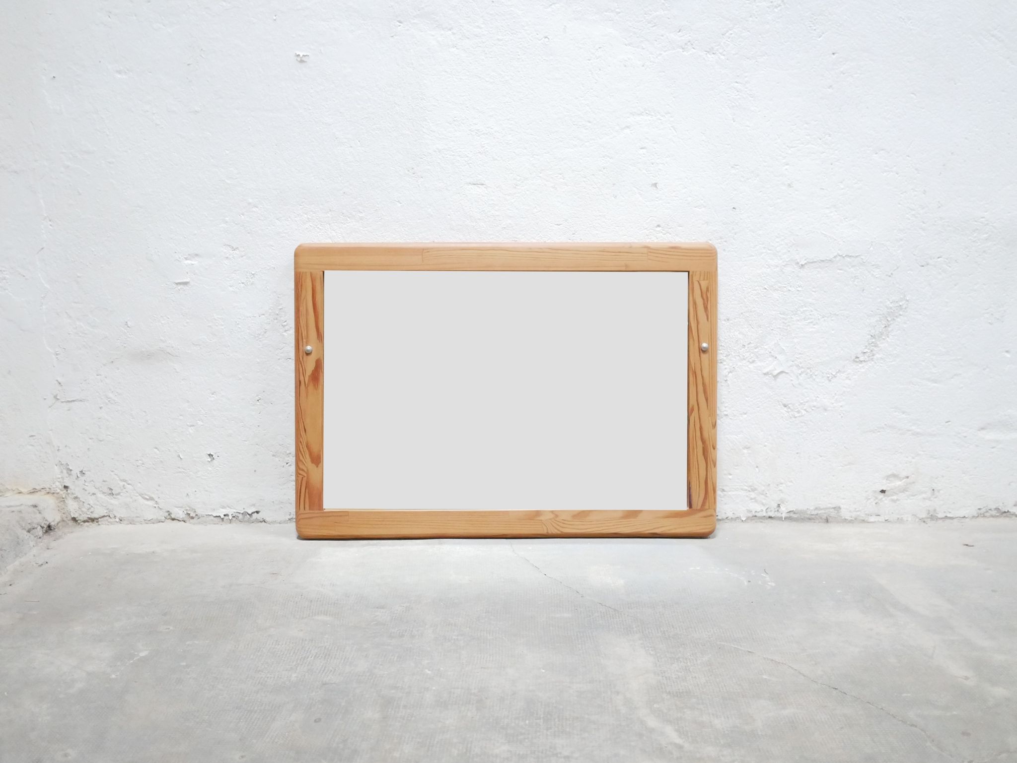 Miroir vintage en pin