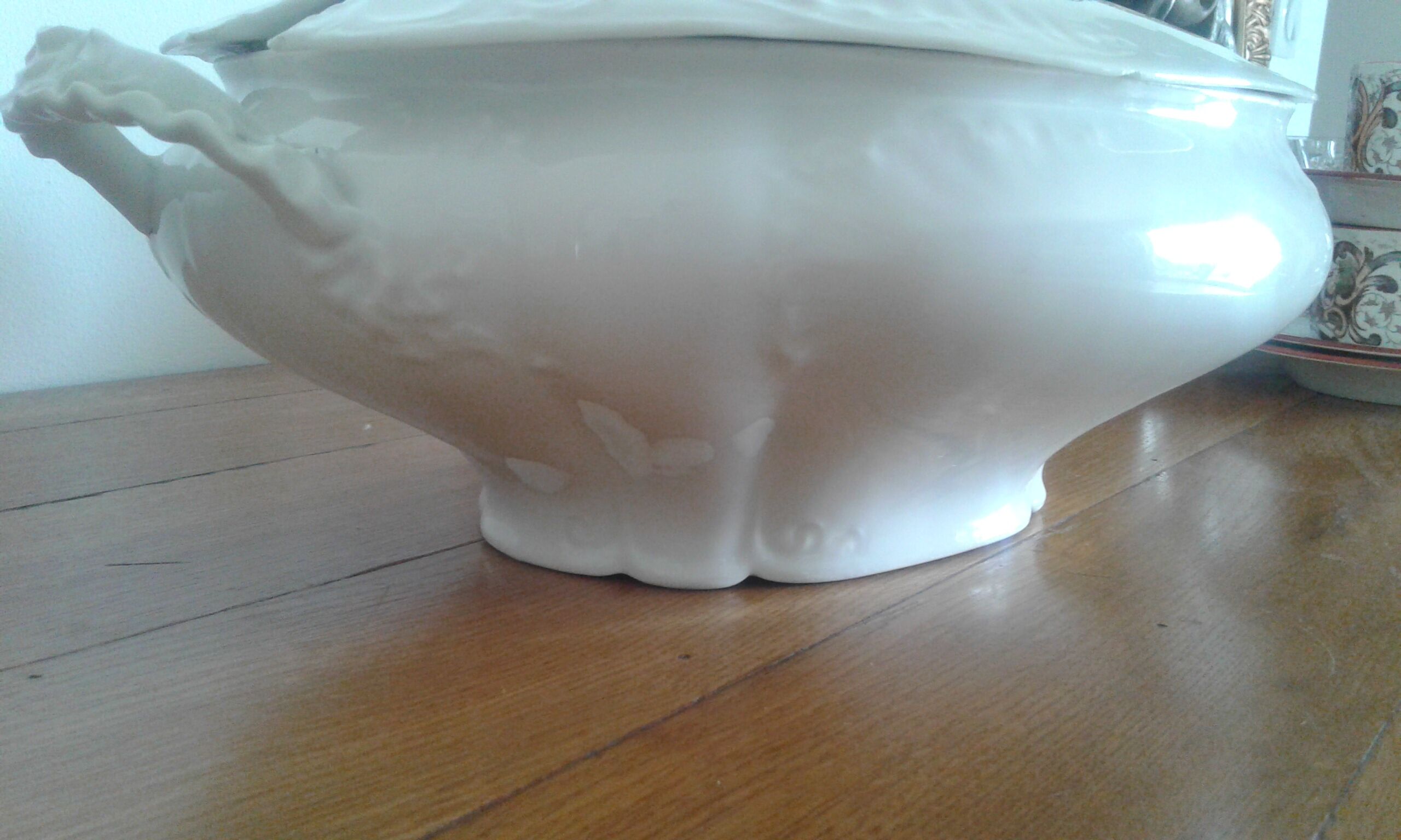 Porcelain soup Limoges W.G & Cie