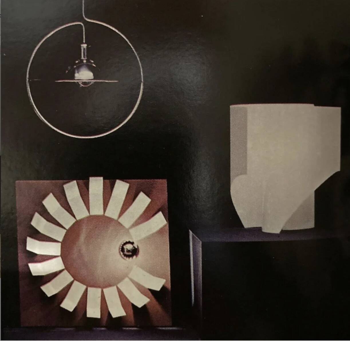 Lampe « Anémone », Podovo & Bocci, Valenti 1972