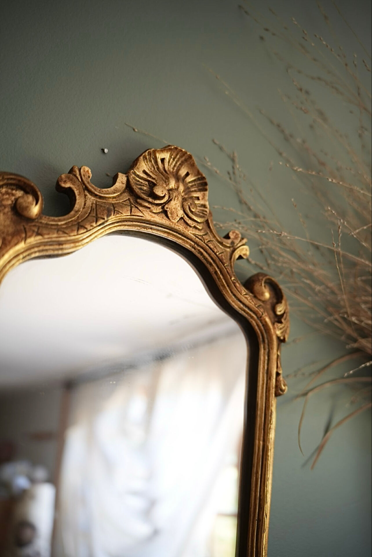Miroir doré