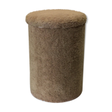 Light brown rug chest stool