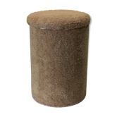 Light brown rug chest stool