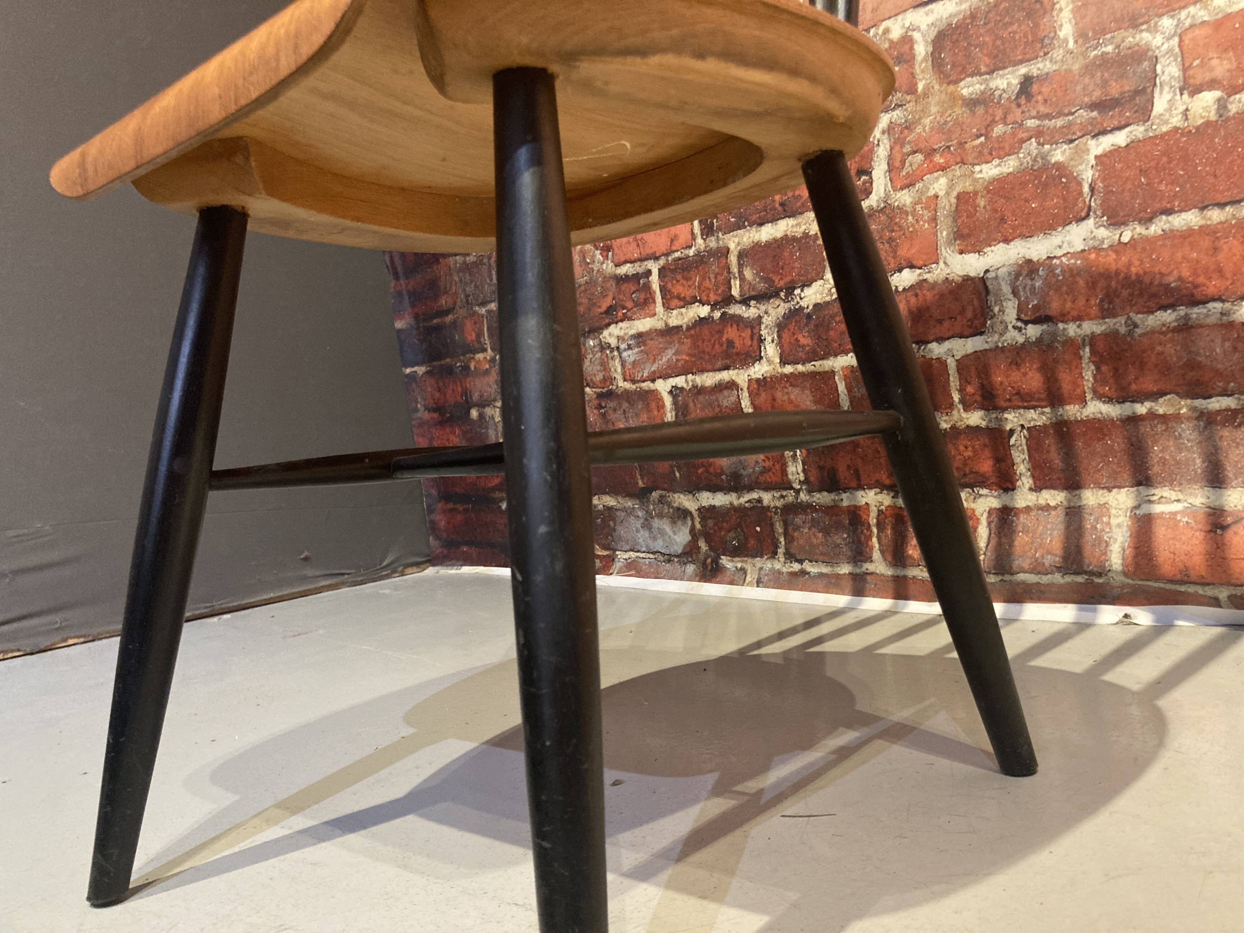 Pair of wooden chairs