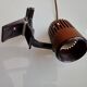 80's brown clip spotlight