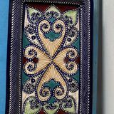 Ceramic plate Quimper signed HB