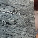 Old 4 drawer chest of drawers with marble top