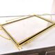 Mirror top gilded steel design 50s-60s