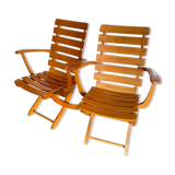 Pair of armchairs from the French brand Clairitex