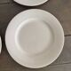 Set of 12 vintage plates Digoin Sarreguemines – Powder pink
