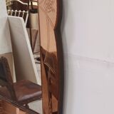 art deco venetian mirror