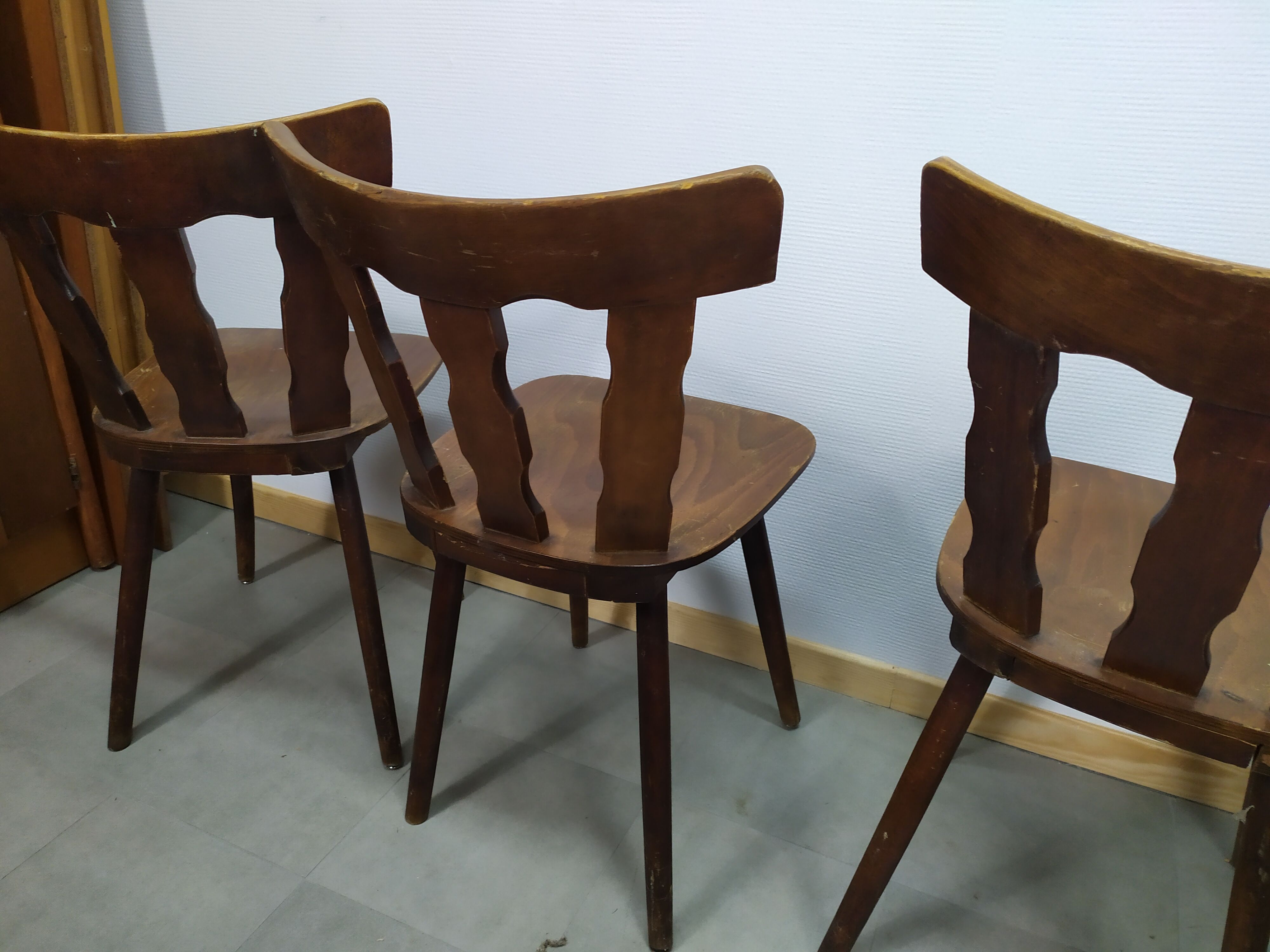 Set of 6 chairs 70/90