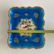 Decorative plate émaux longwy