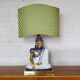 Lampe italienne par Societa Porcellane Artistiche Firenze, années 1970.