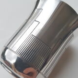 Timbale in solid silver "art deco" 1950s