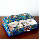 Longwy enamel inkwell