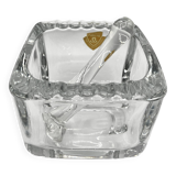 SKLO UNION Ashtray with pestle • 1960 • Czechoslovakia • Pressed glass