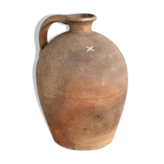 Antique patinated terracotta jar – authentic piece