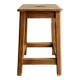 Boarding school stool in oak and plywood 1950