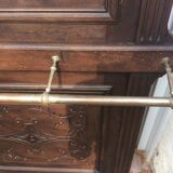 Door coat hat and door parapluise with ice