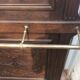 Door coat hat and door parapluise with ice