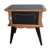 Bedside table compass legs