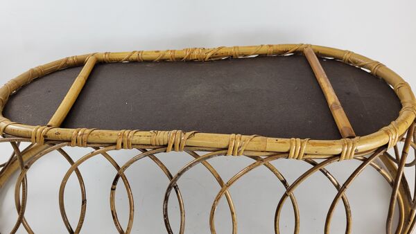 Couffin bébé en osier