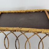 Wicker baby bassinet