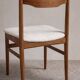 Chaise scandinave vintage en teck