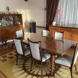Rectangular table and 6 chairs