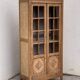 Parisian wardrobe glazed art deco 1930 raw wood