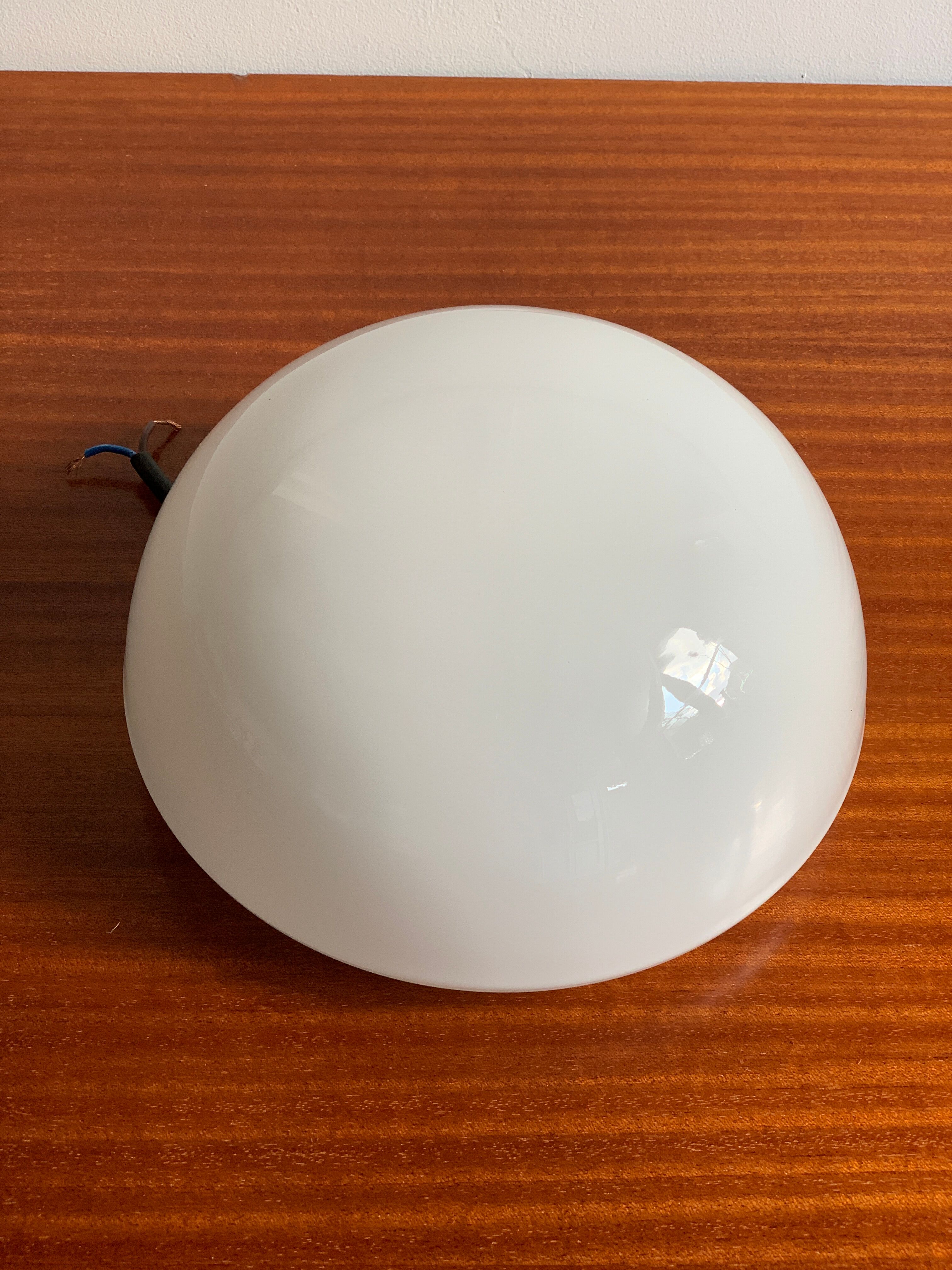 Opaline ceiling lamp