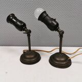 A set of antique wall lamps (they are from before 1930) from Danish NES.