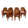 Set of 6 Rosewood Armchairs, Art Deco – 1910