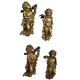 Ancient bronze sculpture of angels, Europe, late 19th century.