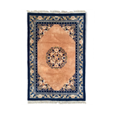 Tapis vintage chinois pékin fait main 184x276 cm