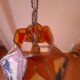 Tiffany-style stained glass pendant light