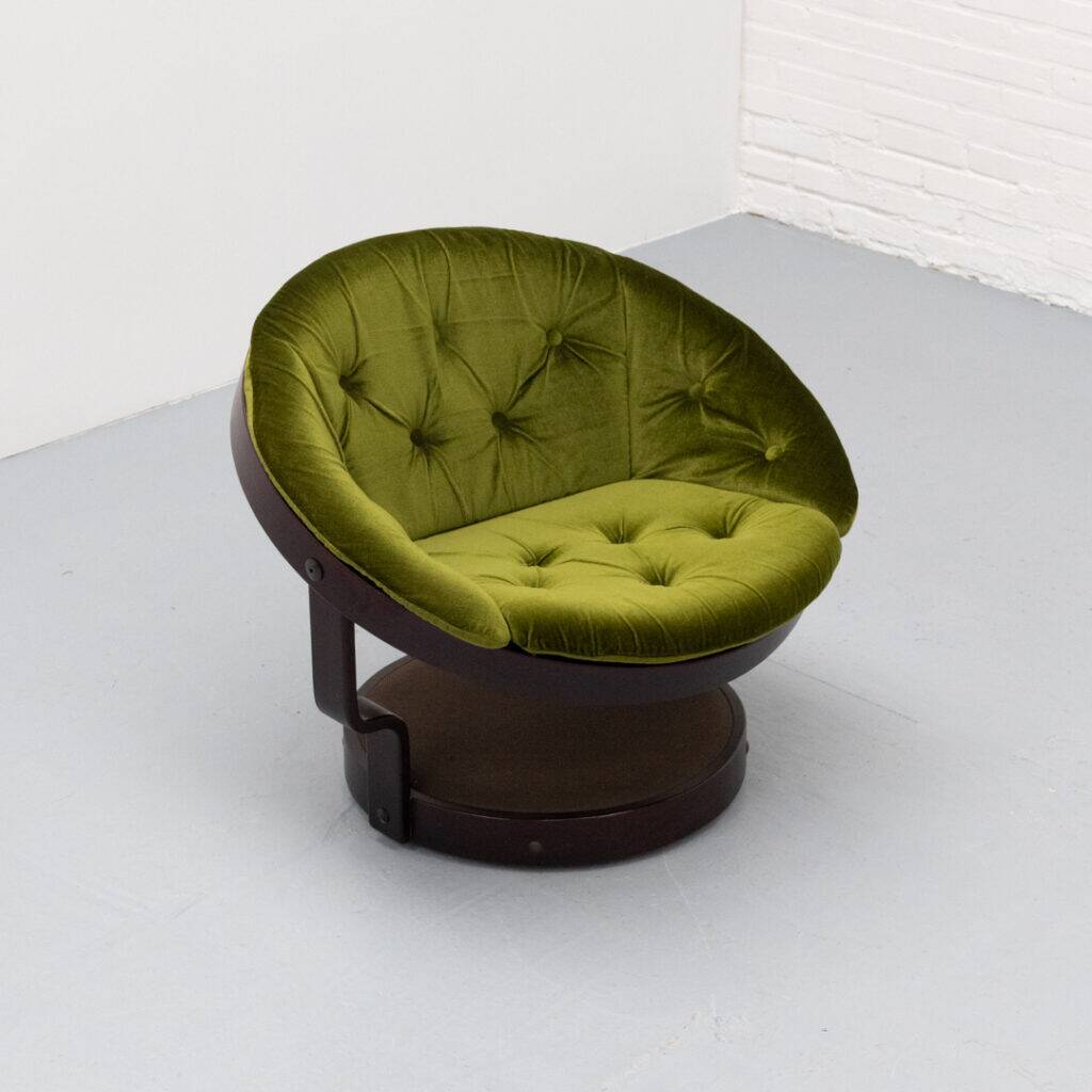 Fauteuil pivotant Convair par Oddmund Vad 1970