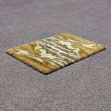 Vintage wool shaggy rug by Junghans Germany 1970s