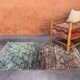 Moroccan rug Beni M'Rirt blue - 128 x 174 cm