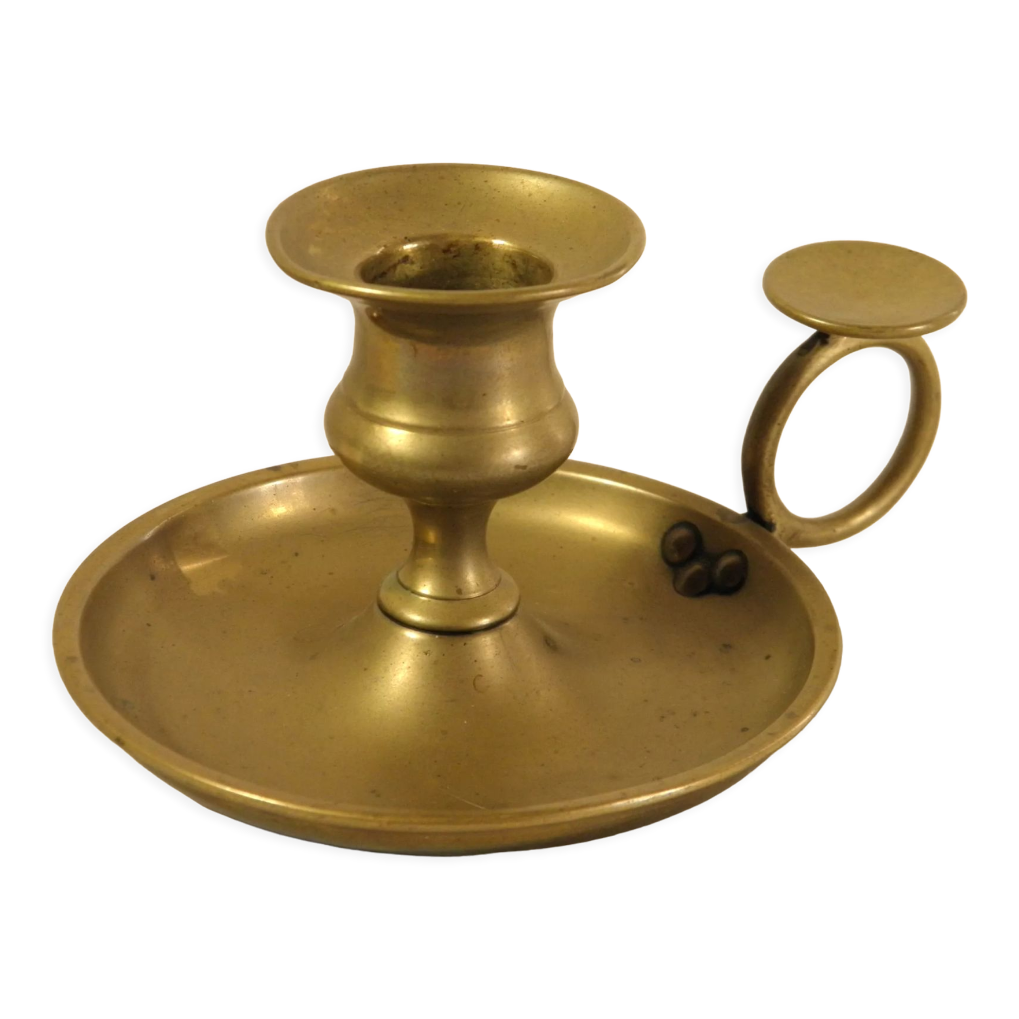 Brass candle holder