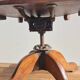 American oak office armchair