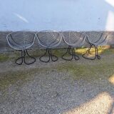 Série de 4 fauteuils "Pan Am"