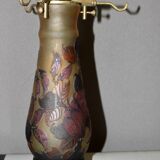 Gallé Tip Glass Paste Mushroom Lamp
