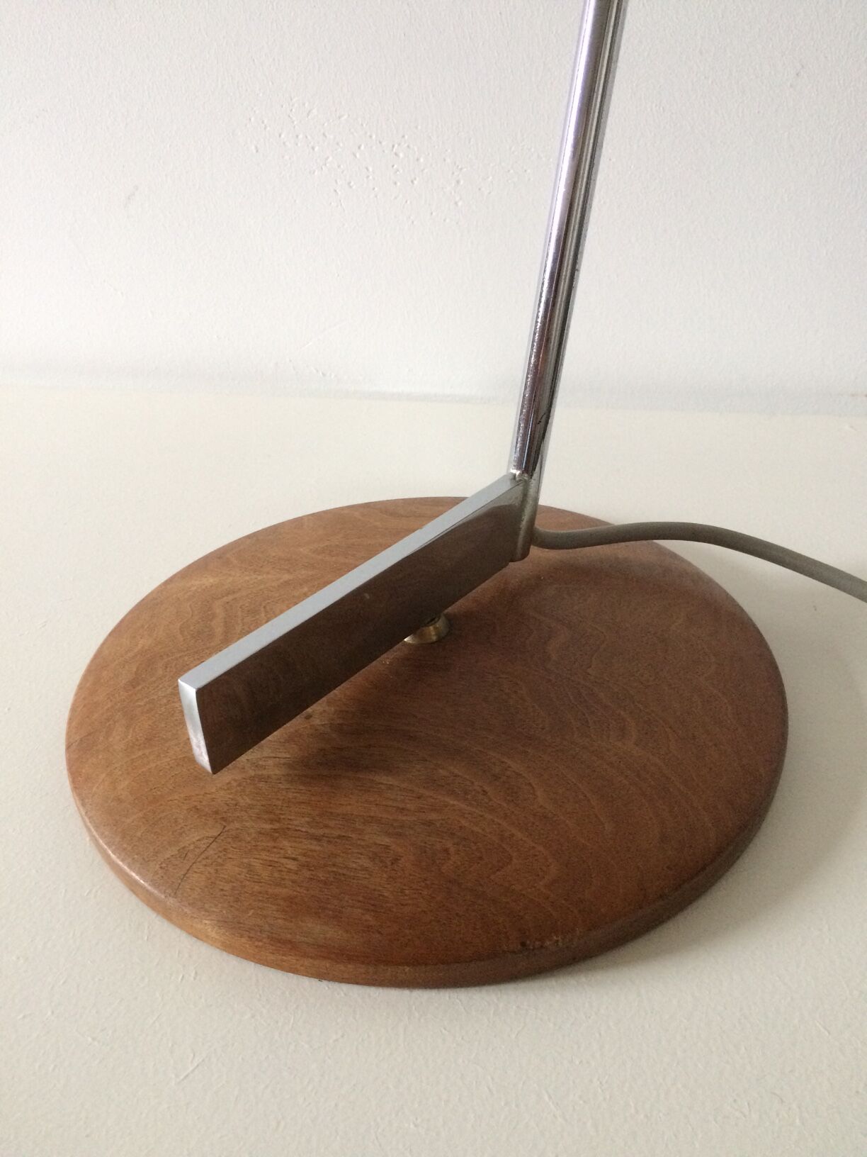 1960's desk lamp with turning base by George Frydman