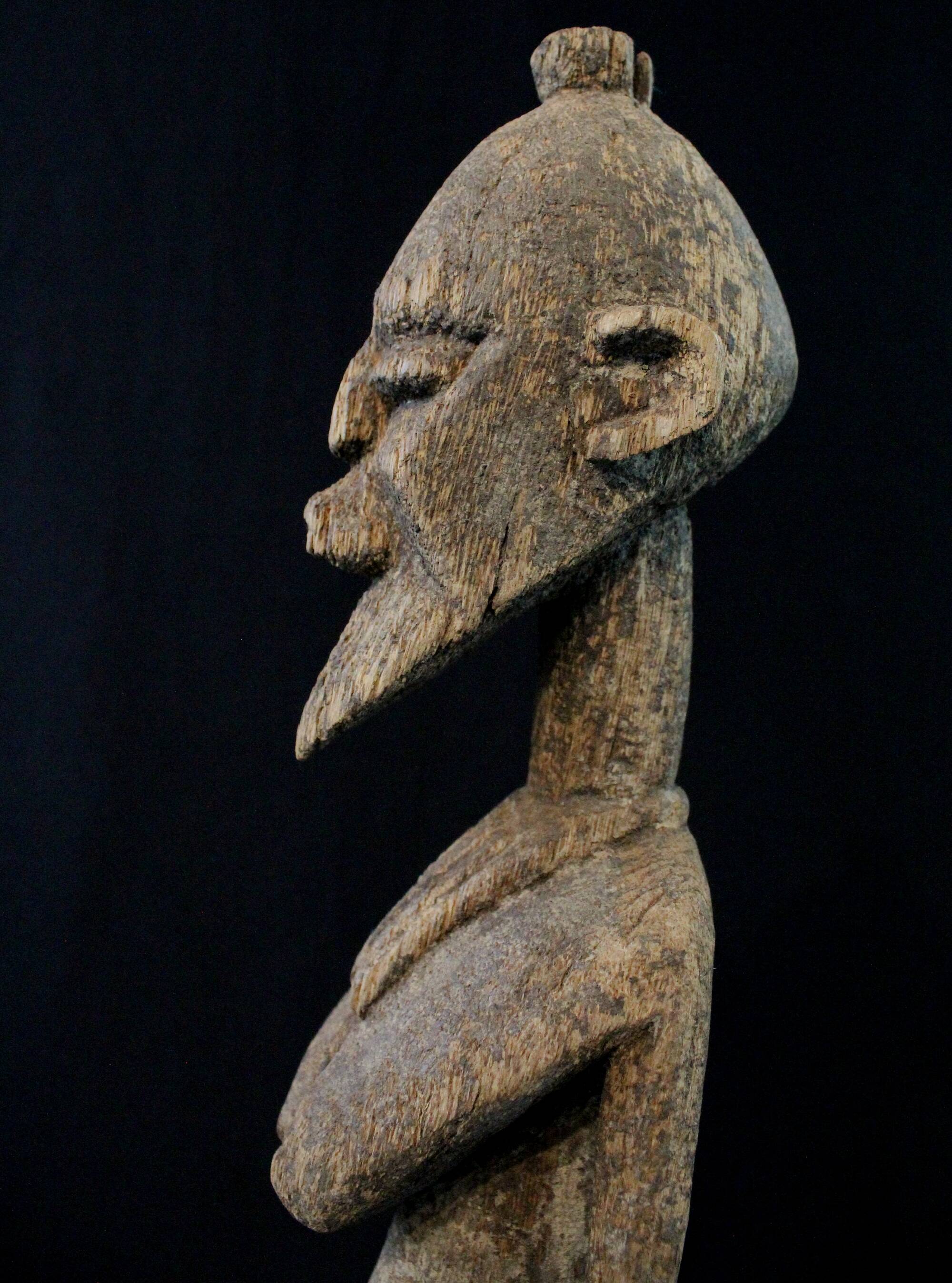 Dogon wooden statue on Base - Mali - 53 cms
