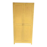 two-door wooden workshop cabinet