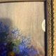 Old painting, still life with flowers, signed Marie Piat (1880-1977)